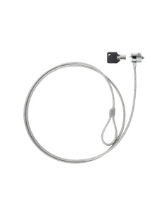 TooQ TQCLKC0025 cable antirrobo Plata 1,5 m