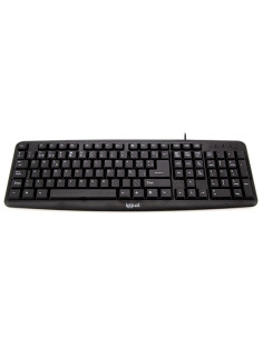 iggual CK-BASIC-105T teclado Universal USB QWERTY Español Negro