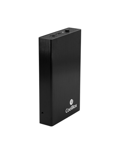 CoolBox CAJA CARCASA HDD 3.5" SCA-3533 USB3.2 GEN1 ALUMINIO NEGRO