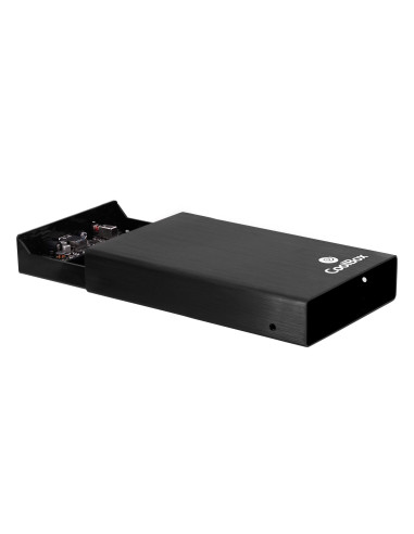 CoolBox CAJA CARCASA HDD 3.5" SCA-3533 USB3.2 GEN1 ALUMINIO NEGRO