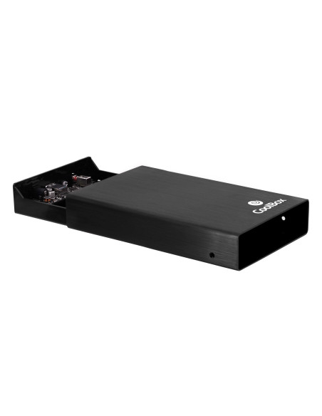 CoolBox CAJA CARCASA HDD 3.5" SCA-3533 USB3.2 GEN1 ALUMINIO NEGRO