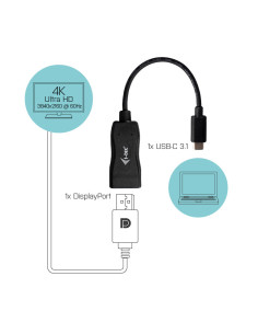 i-tec USB-C Display Port Adapter 4K 60 Hz 2