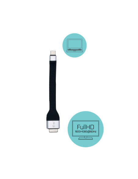 i-tec USB-C Flat VGA Adapter 1920 x 1080p 60 Hz
