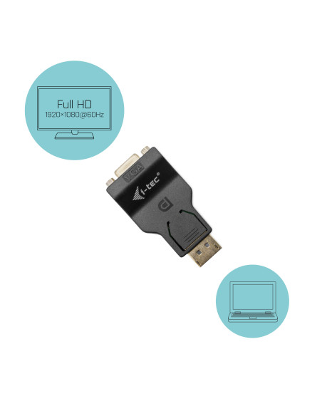 i-tec DisplayPort to VGA Adapter