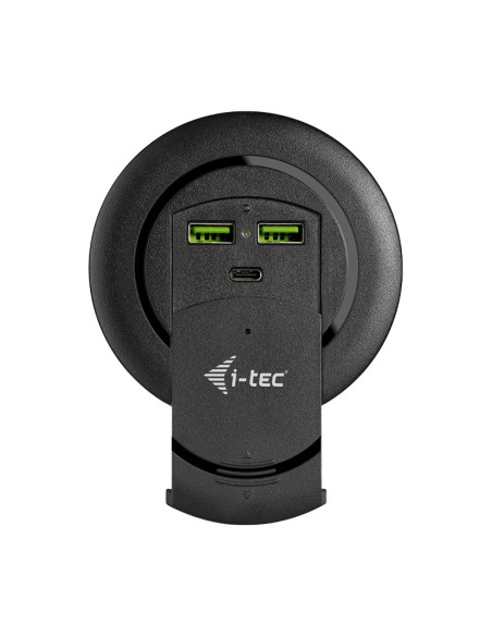 i-tec Built-in Desktop Fast Charger, USB-C PD 3.0 + 3x USB 3.0 QC3.0, 96 W