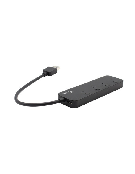i-tec USB 3.0 Metal HUB 4 Port with individual On Off Switches