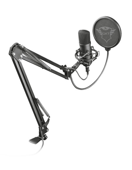 Trust GXT 252+ Emita Plus Negro Micrófono de estudio