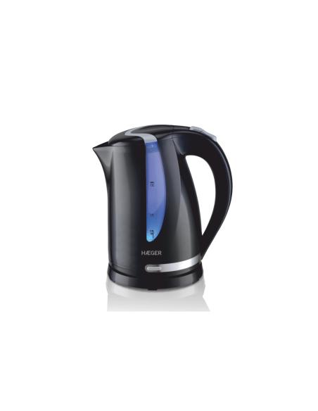 Haeger EK-22B.023A tetera eléctrica 1,7 L 2200 W Negro
