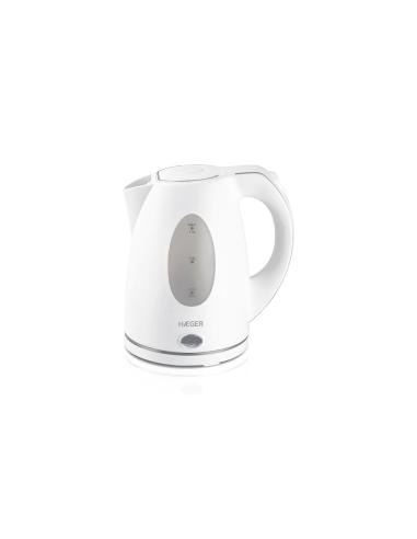Haeger EK-15W.026A tetera eléctrica 1,5 L 2200 W Blanco