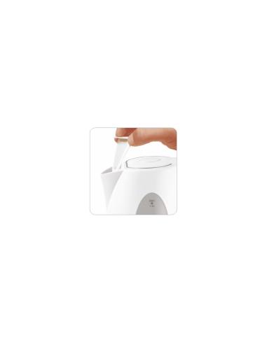 Haeger EK-15W.026A tetera eléctrica 1,5 L 2200 W Blanco