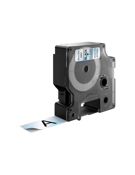 DYMO D1 - Etiquetas estándar - Negro en claro - 19mm x 7m