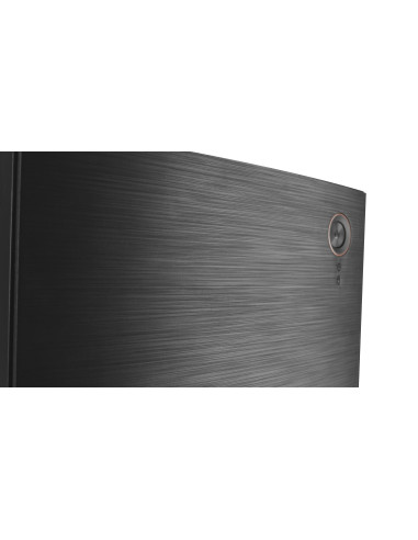 Tacens Imperator II, Caja Semitorre ATX, 1x Ventilador 120mm + Rejillas, Negro