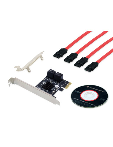 Conceptronic EMRICK03G tarjeta y adaptador de interfaz Interno SATA