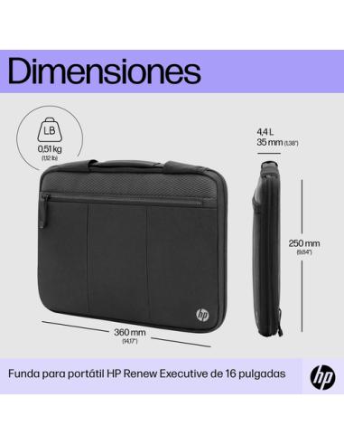 HP Funda para portátil Renew Executive de 14 pulgadas