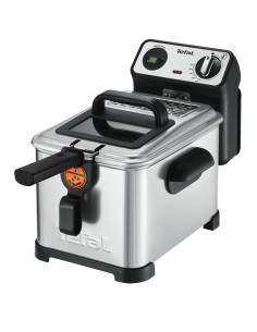 Tefal Filtra Pro FR5111 Sencillo 3 L Independiente 2400 W Freidora Negro, Acero inoxidable 2