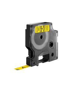 DYMO D1 - Etiquetas estándar - Negro sobre amarillo - 9mm x 7m