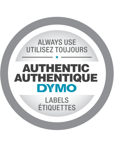 DYMO D1 - Etiquetas estándar - Negro en claro - 9mm x 7m