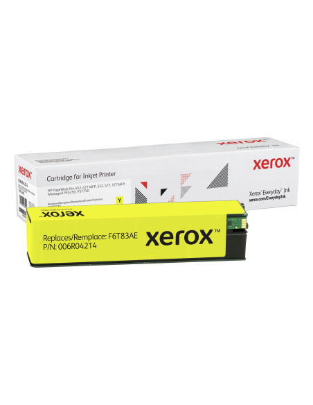 El cartucho Everyday™ Amarillo de Xerox es compatible con HP 973X (F6T83AE), Capacidad alta