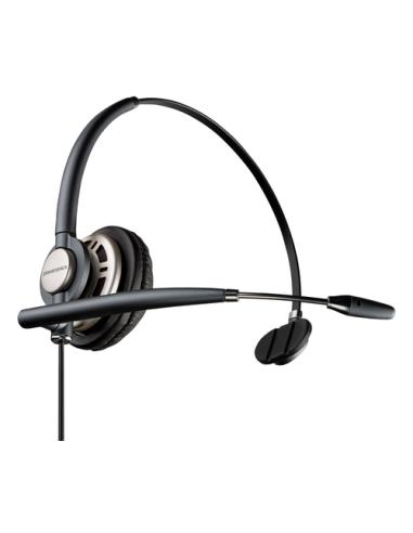 HP Poly Auriculares monoaurales Poly EncorePro HW710 + estuche de transporte + desconexión rápida