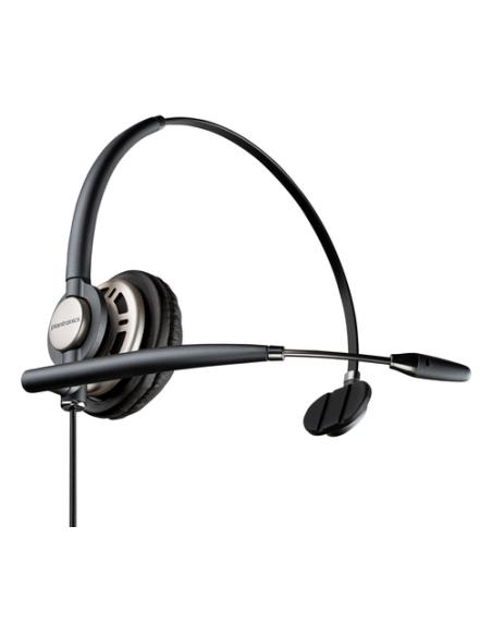 HP Poly Auriculares monoaurales Poly EncorePro HW710 + estuche de transporte + desconexión rápida