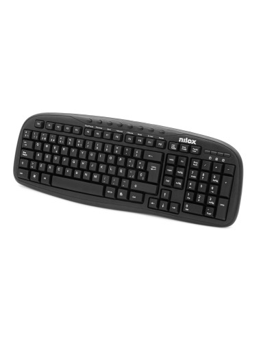 Nilox TECLADO USB MULTIMEDIA ESP