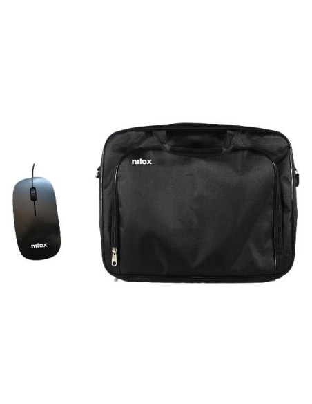 Nilox MALETIN 15,6 ESSENTIAL 2 + RATON OPTICO USB