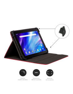 Nilox FUNDA UNIVERSAL TABLET DE 9,7" 10.5" ROJA 2