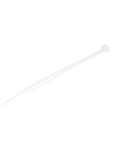 StarTech.com Bridas Ataduras de 10cm para Cables - Ancho 2mm, Diámetro del Haz 22mm, 8kg de Resistencia, Ataduras de Cremallera