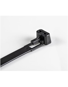 StarTech.com Bridas reutilizables de 20cm para cables - 7 mm de ancho, 50 mm de diámetro, soportan 22 kg de tensión, de nylon, 2