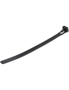 StarTech.com Bridas reutilizables de 15cm para cables - 7 mm de ancho, 35 mm de diámetro, soportan 22 kg de tensión, de nylon,