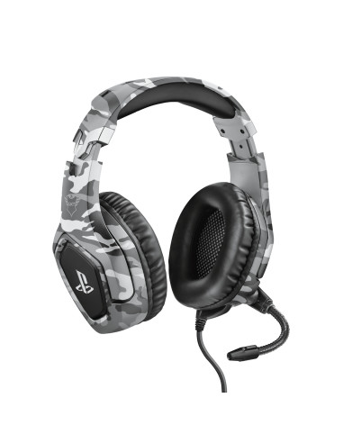 Trust GXT 488 Forze PS4 Auriculares Alámbrico Diadema Juego Negro, Gris
