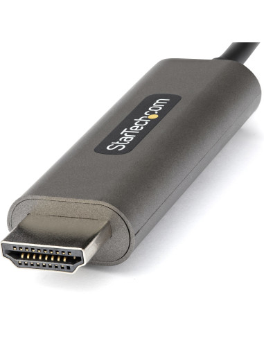 StarTech.com Cable 4m USB C a HDMI 4K de 60Hz con HDR10 - Adaptador de Vídeo USB Tipo C a HDMI 2.0b Ultra HD 4K - Convertidor