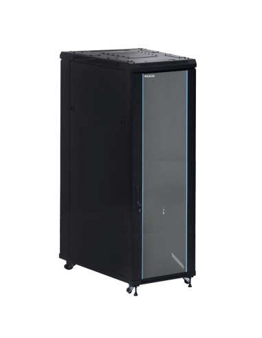 Phasak Armario Rack PRO 19" 47U 600 x 1000 negro con ventilación - PHO 6147 (desmontado)