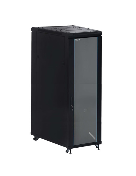 Phasak Armario Rack PRO 19" 47U 600 x 1000 negro con ventilación - PHO 6147 (desmontado)