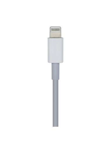 AISENS Cable USB 2.0 USB-С A Lightning PD 2A, Lightning M-USB-С M, Blanco, 20cm
