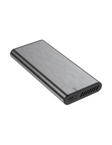 AISENS Caja Externa M.2 (NGFF) ASM2-007GRY SATA A USB3.1 Gen1, Gris