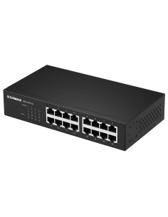 Edimax GS-1016 V2 switch Gestionado Gigabit Ethernet (10 100 1000) Negro 2