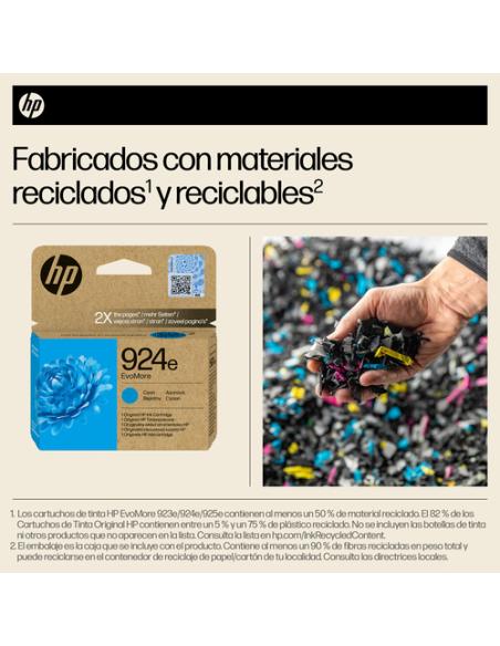 HP Cartucho de Tinta Original EvoMore 924e cian