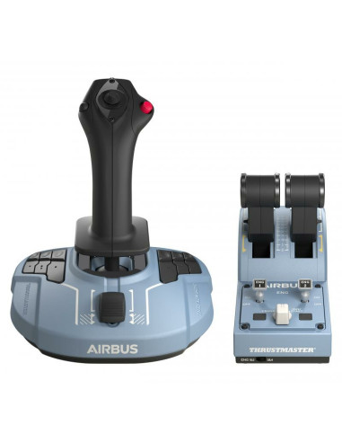 Thrustmaster Airbus Edition Negro, Azul USB Palanca de mando Analógico Digital PC