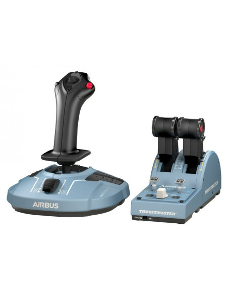 Thrustmaster Airbus Edition Negro, Azul USB Palanca de mando Analógico Digital PC