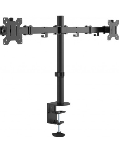 Vision VFM-DPD2B soporte para monitor 68,6 cm (27") Escritorio Negro