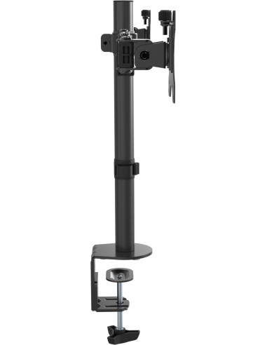 Vision VFM-DPD2B soporte para monitor 68,6 cm (27") Escritorio Negro
