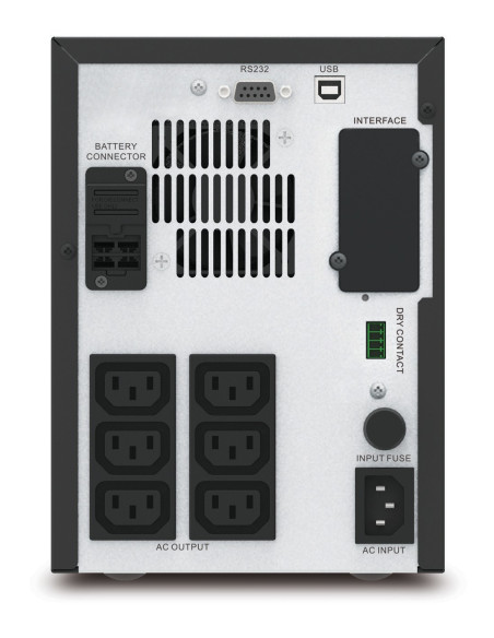 APC Easy UPS SMV sistema de alimentación ininterrumpida (UPS) Línea interactiva 0,75 kVA 525 W 6 salidas AC