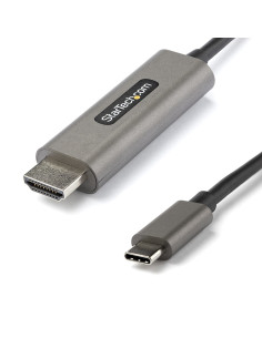 StarTech.com Cable 2m USB C a HDMI 4K de 60Hz con HDR10 - Adaptador de Vídeo USB Tipo C a HDMI 2.0b Ultra HD 4K - Convertidor