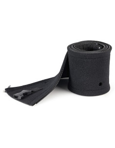 StarTech.com Manga de 1m de Neopreno con Cremallera para Gestión de Cableado - con 3cm de Diámetro - para Administración de