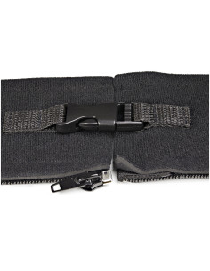 StarTech.com Manga de 1m de Neopreno con Cremallera para Gestión de Cableado - con 3cm de Diámetro - para Administración de 2