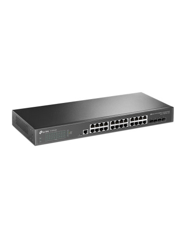 TP-Link JetStream TL-SG3428X switch Gestionado L2+ L3 Gigabit Ethernet (10 100 1000) 1U Negro