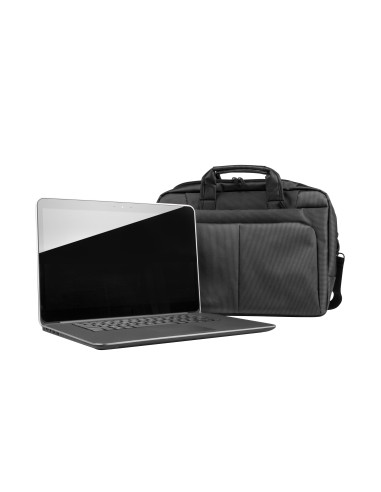 NATEC Gazelle 39,6 cm (15.6") Maletín Negro