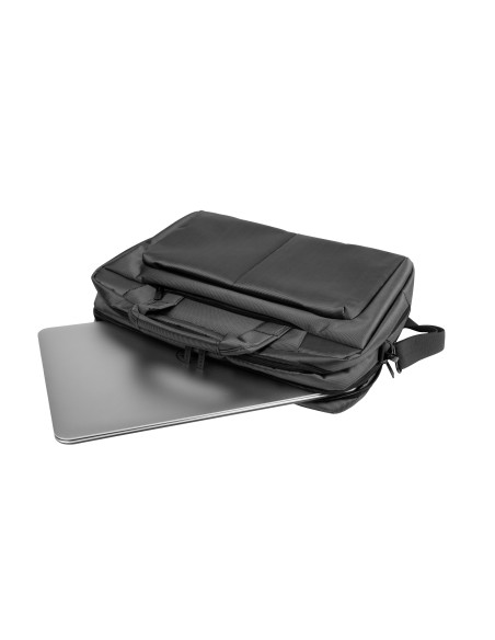 NATEC Gazelle 39,6 cm (15.6") Maletín Negro