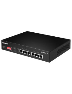 Edimax GS-1008PL V2 switch Gestionado L2 Gigabit Ethernet (10 100 1000) Energía sobre Ethernet (PoE) 1U Negro 2